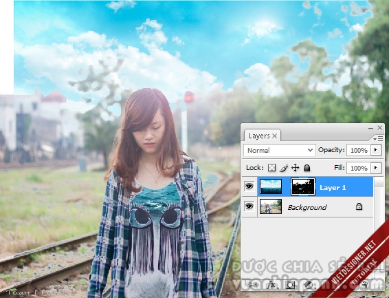 tutorial photoshop tutorial ghep anh 