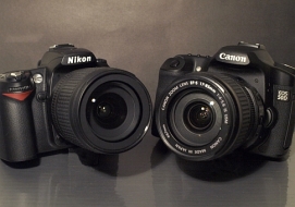 Nên lựa chọn máy ảnh Canon hay Nikon