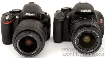 Máy ảnh và ống kính Nikon, Canon nên dùng