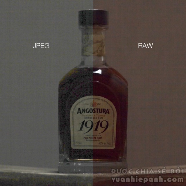 Tìm hiểu định dạng ảnh RAW và JPEG 
