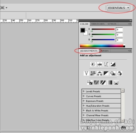 Hướng dẫn cơ bản chỉnh sửa layer trong Photoshop CS4