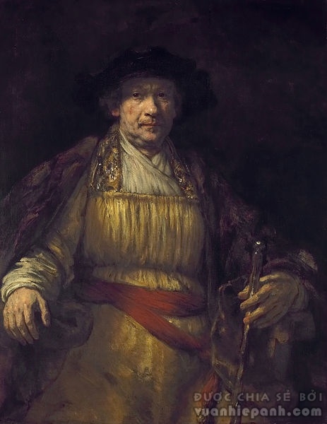 chân dung tự họa Rembrandt