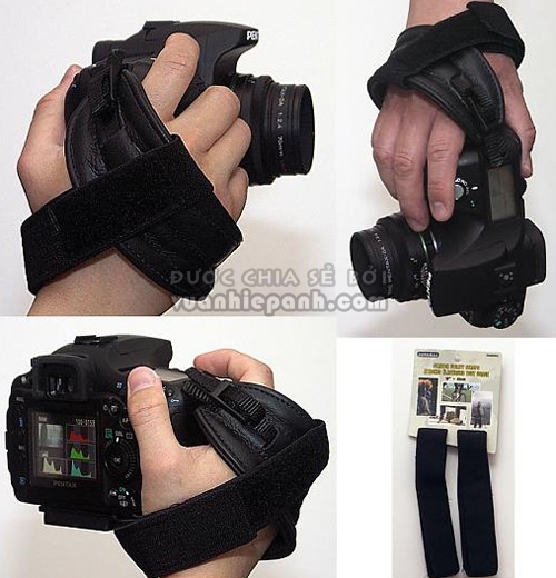 Có thể tìm mua các loại dây đeo tay dành cho máy ảnh trên các trang web rao vặt trực tuyến. Nguồn: idesign.vn