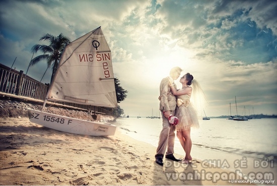 Pre-Wedding Photography in a Beach 
