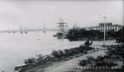 Cảng Sài Gòn năm 1882