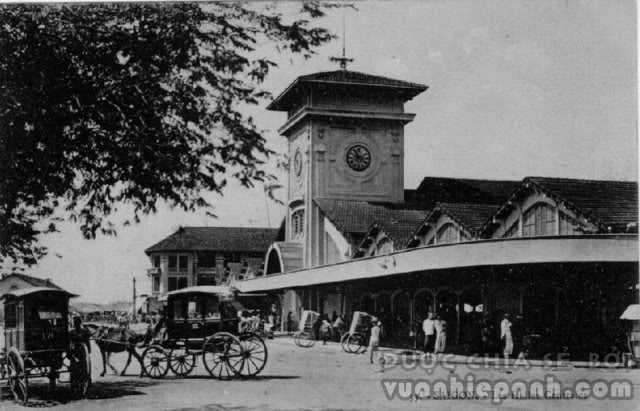 Chợ Bến Thành năm 1920