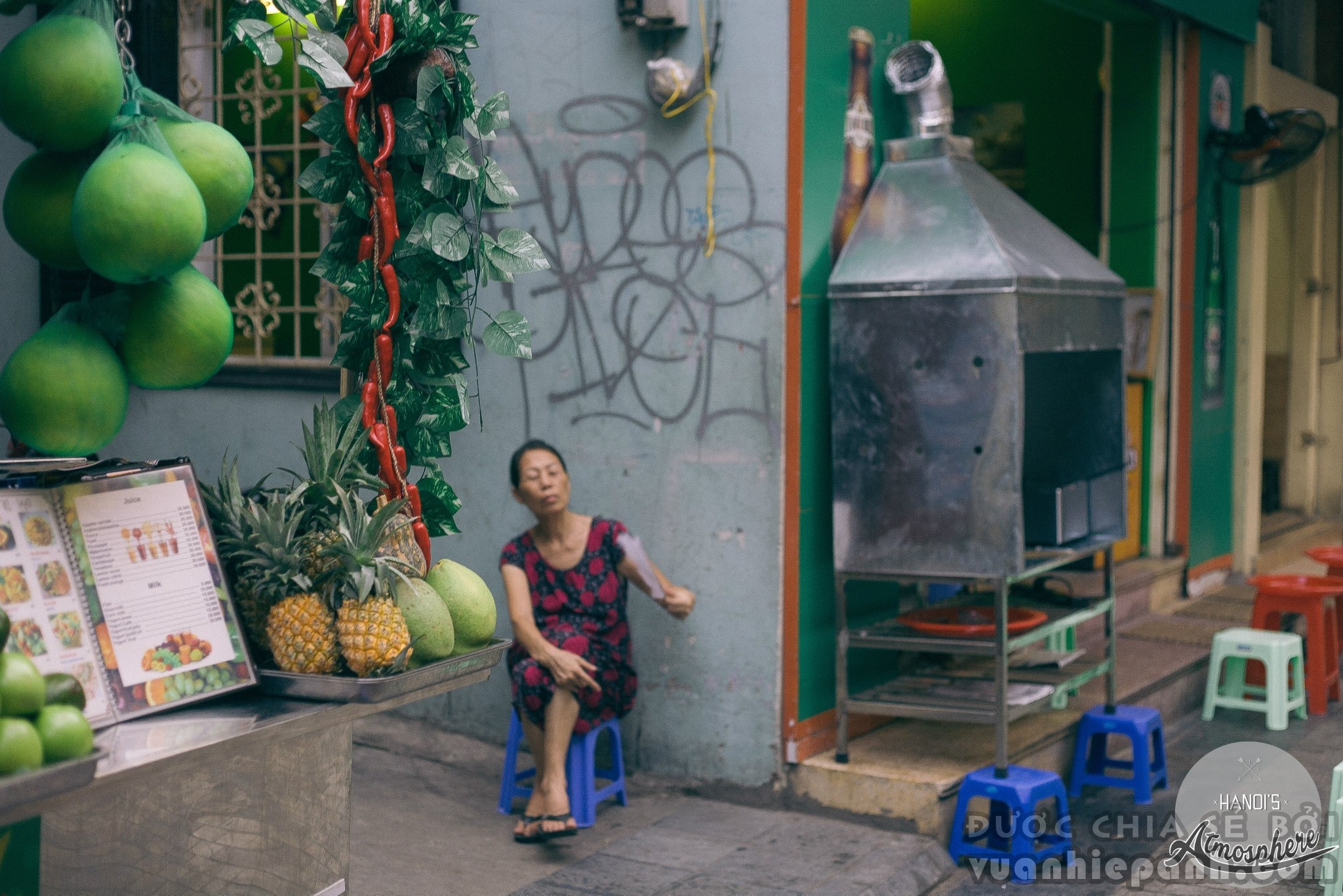 Tạ Hiện 2014. Ảnh: Hanoi's atmosphere