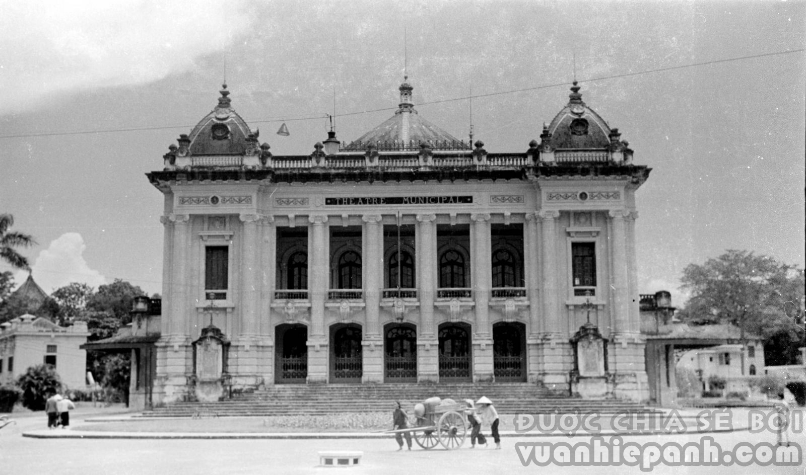 Hà Nội 1940. Nhà hát lớn Hà Nội.