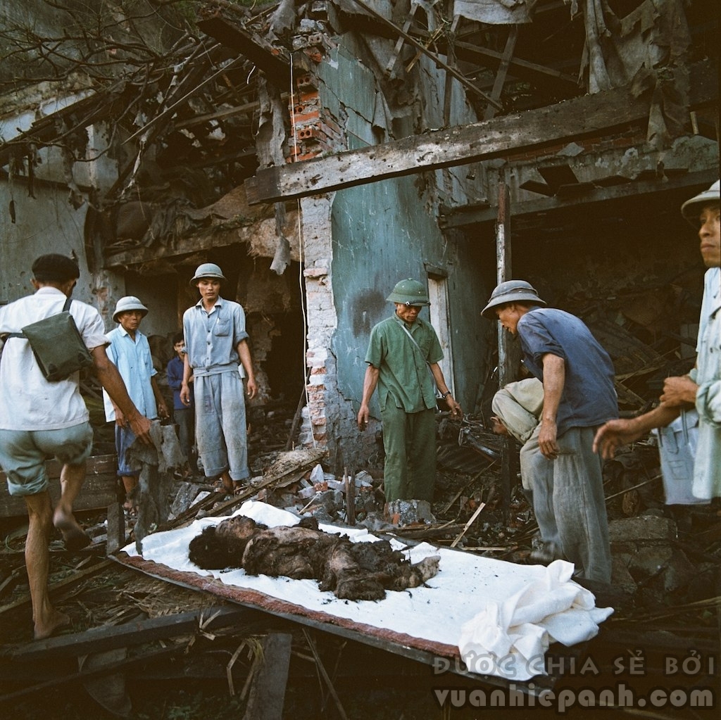 Miền Bắc Việt Nam 1972. Ảnh: Thomas Billhardt