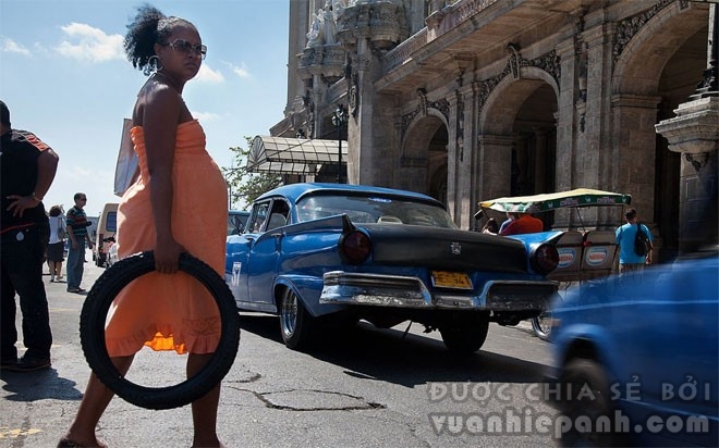 Havana là thành phố có rất nhiều xe hơi cổ của Mỹ từ thập niên 1950-1960.