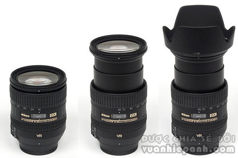 Ống kính Nikon 16-85mm f/3.5-5.6.