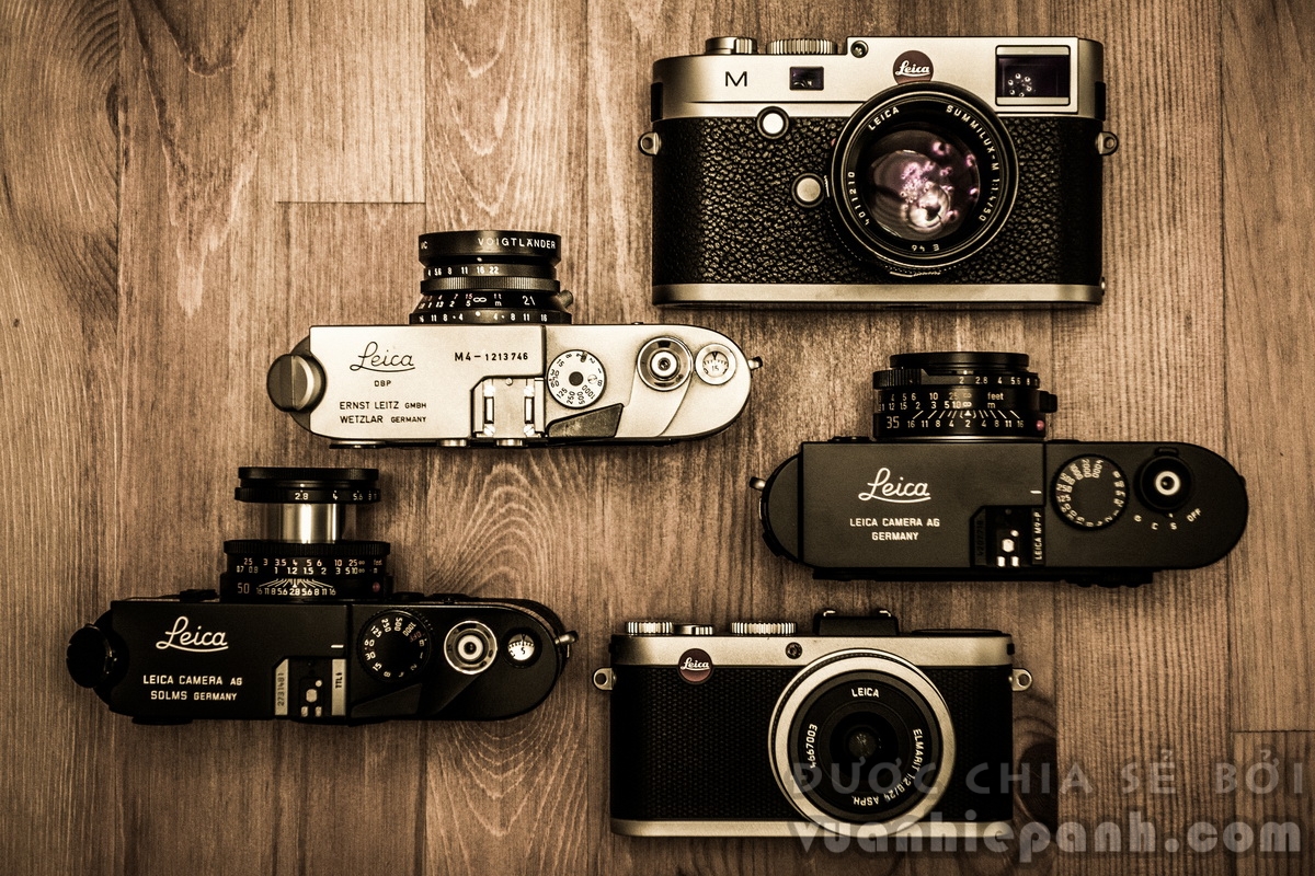 Máy ảnh Leica - Sự tinh tế của người Đức