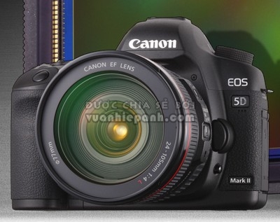 Canon EOS 5D Mark II được trang bị cảm biến full-frame độ phân giải 21 Megapixel. Ảnh: Canon.