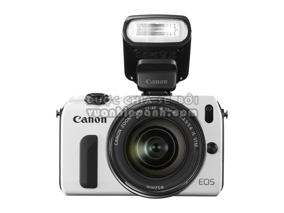 Canon EOS M sử dụng đèn flash ngoài Speedlite 90EX