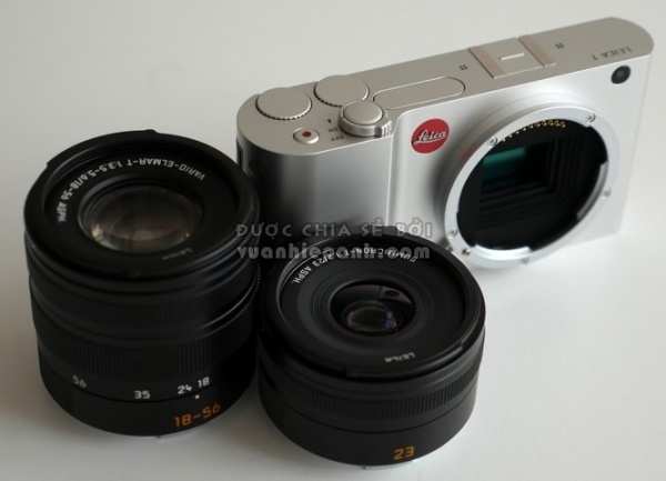 Leica ra camera không gương lật Leica T cùng hai ống kính mới