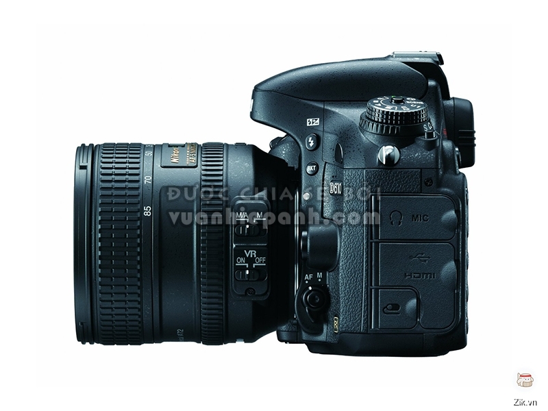 Đánh giá Nikon D610: Thiết kế zik.vn