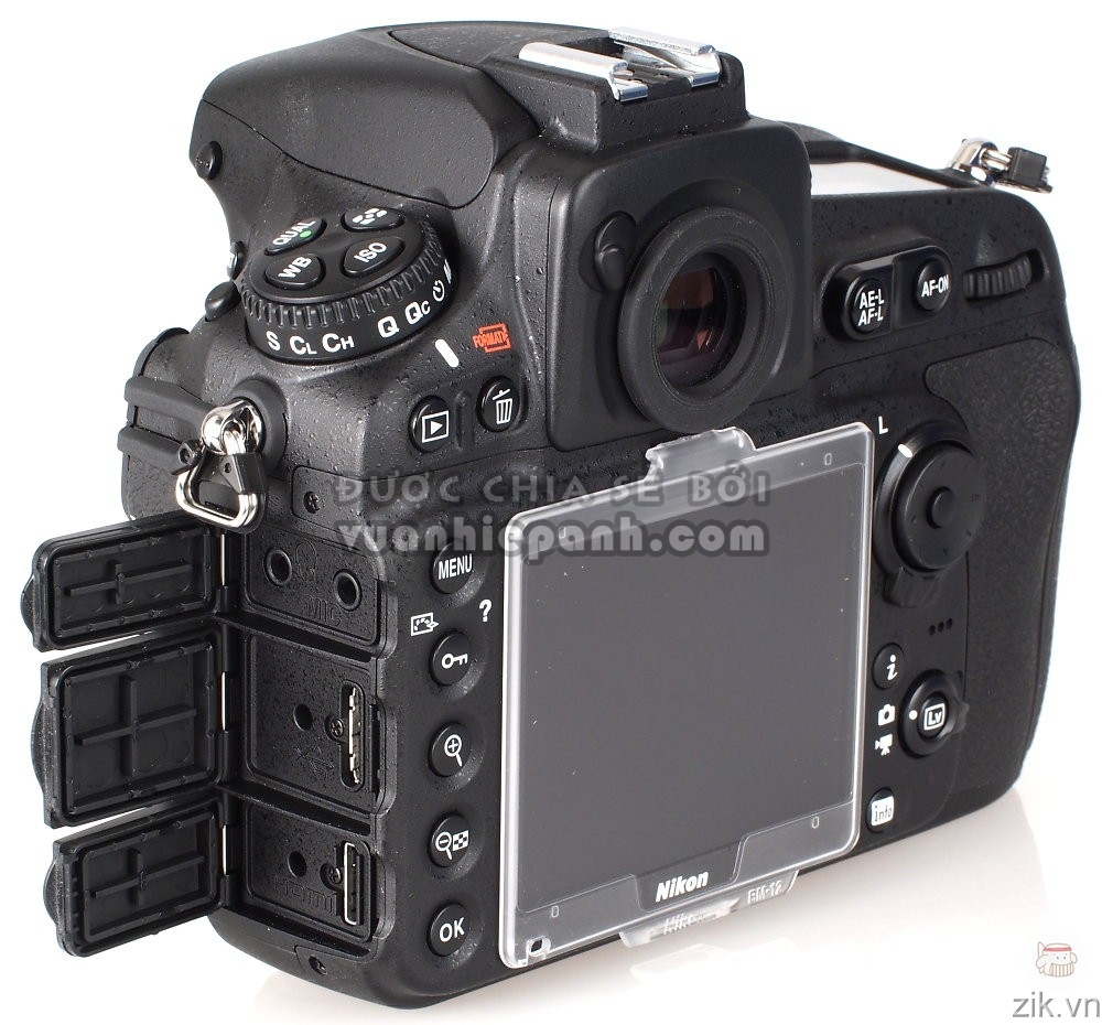 Đánh giá Nikon D810: Thiết kế và thực thi zik.vn