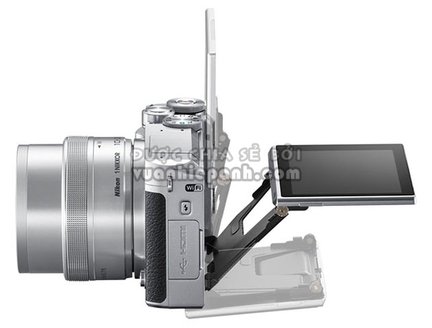 Nikon 1 J5 ra mắt: Máy ảnh mirrorless hoài cổ, có thể ‘tự sướng’
