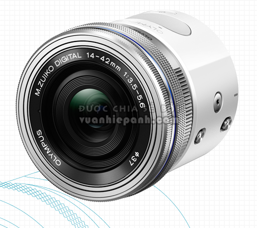 Micro 4/3 Olympus AIR A01 - máy ảnh sử dụng màn hình điện thoại để chụp ảnh. - 79635