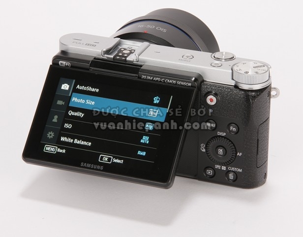 Đánh giá máy ảnh Samsung NX3000
