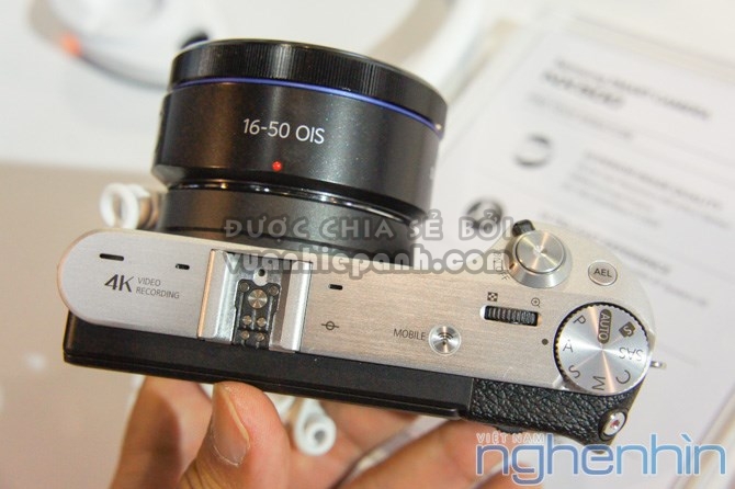 Trên tay Samsung NX500 - Máy ảnh Mirrorless quay video 4K rẻ nhất hiện nay - ảnh 2
