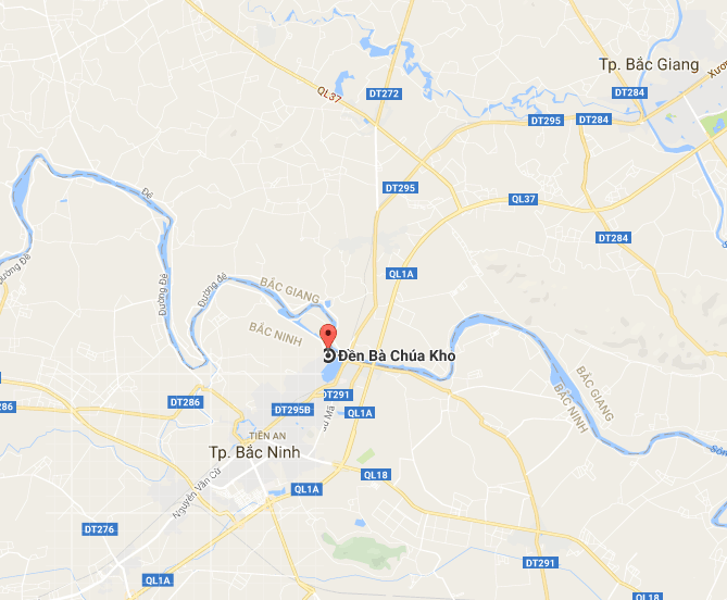 Đền bà chúa Kho, làng Cổ Mễ, phường Vũ Ninh, thành phố Bắc Ninh, tỉnh Bắc Ninh